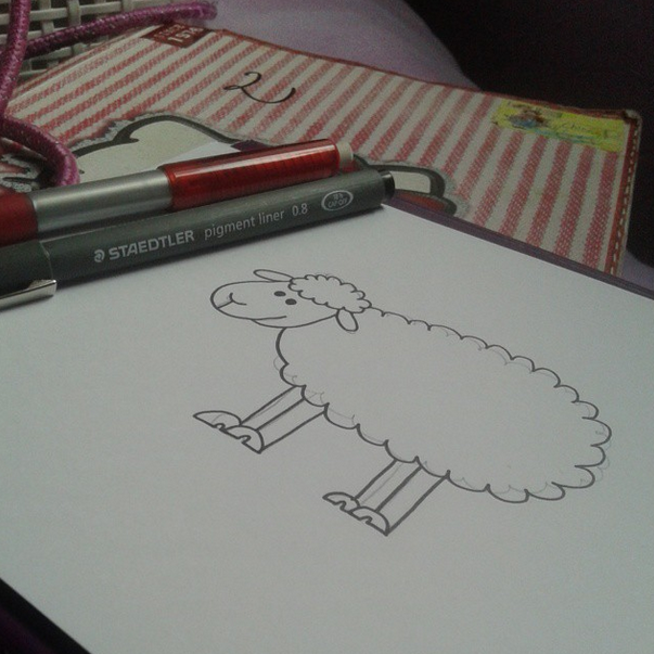 dessine moi un mouton 1